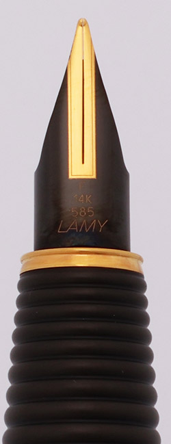 Lamy Imporium Fountain Pen - Schwartz (Matte Black), 14k Fine Nib